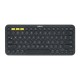 KEYBOARD WIRELESS  PEBBLE K380s USINT (920-011851) GRAPHITE